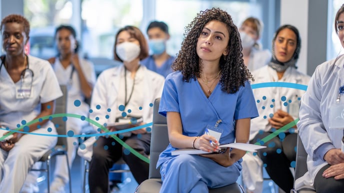 Website Image - Medical Student in Class With TDS Elements